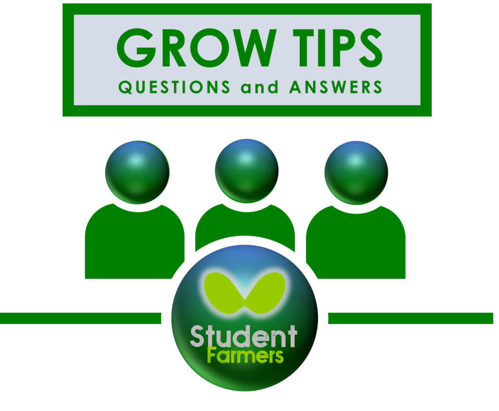 Student Farmers grow tips
