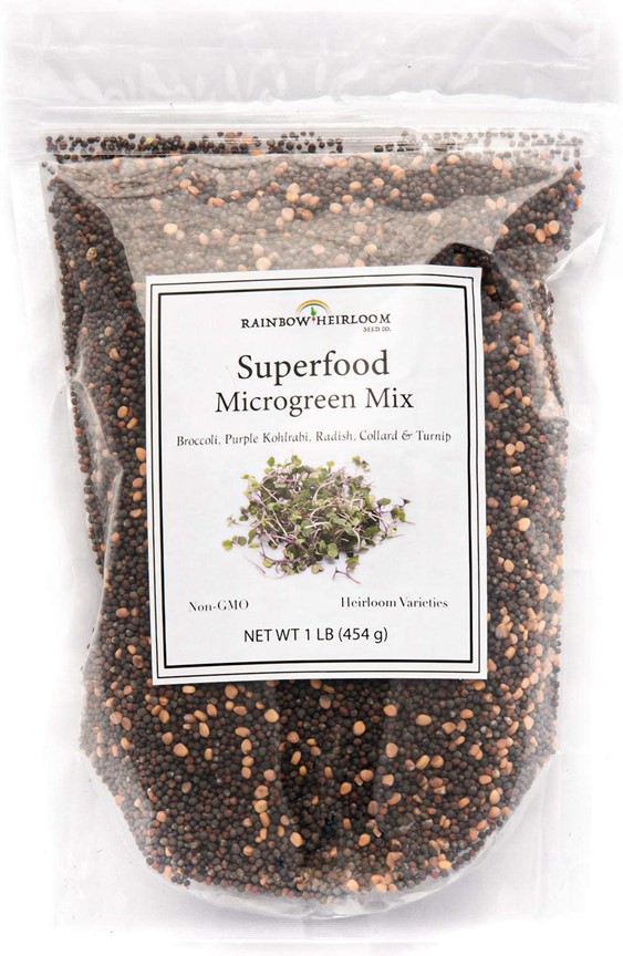 Student Farmers seeds for superfood microgreen mix